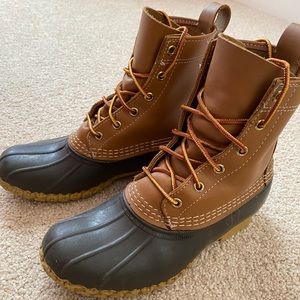 L.L. Bean Brown and Black Winter Boots